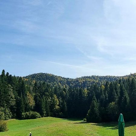 Planinski Dom Na Travni Gori Sodrazica Buitenkant foto